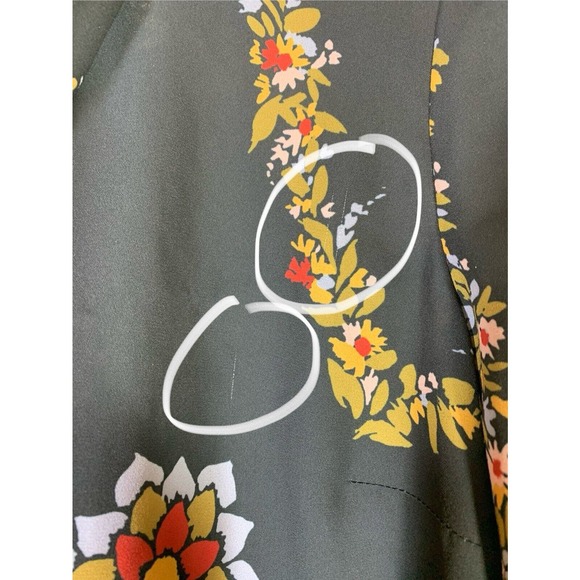 ModCloth Blouse Women's Large Tie-Neck Top Office Business Church Recycled READ - Picture 8 of 14